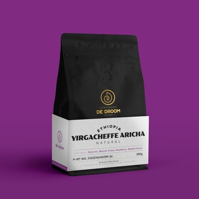 

Biji Kopi Arabica Ethiopia Yirgacheffe Aricha (200gr) Natural