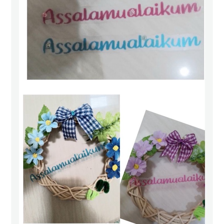 custom tulisan ring rotan