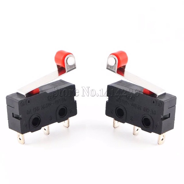 Micro Switch SPDT 5A Push Button Lever Roller KW11-3Z