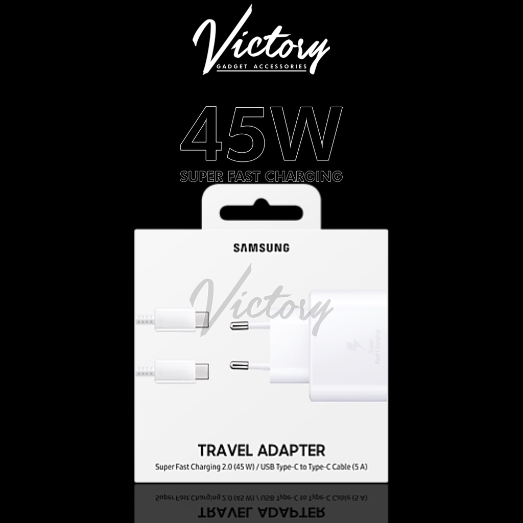 VICTORY2020 Charger Samsung Type C to Type C Fast Charging Original