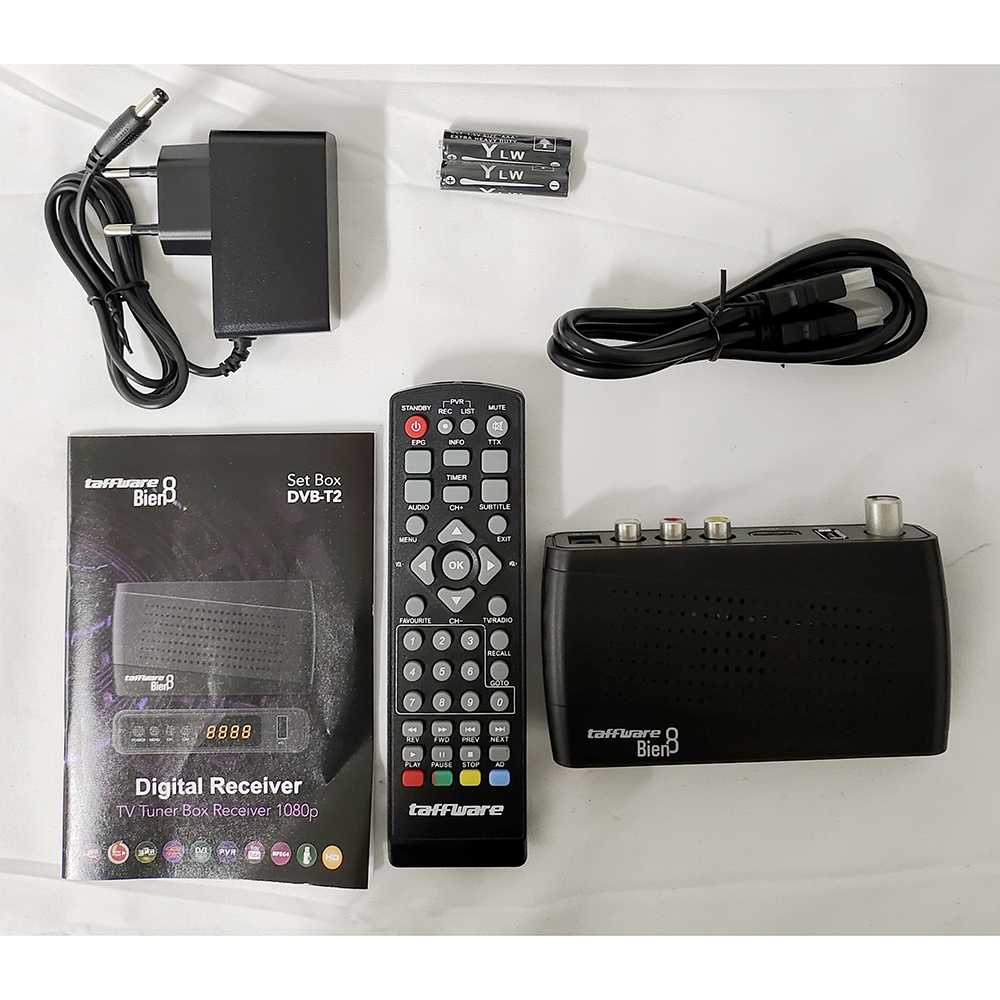 Set Top Box STB Bien8 Receiver Digital TV Tuner Box HDMI 1080P DVB-T2