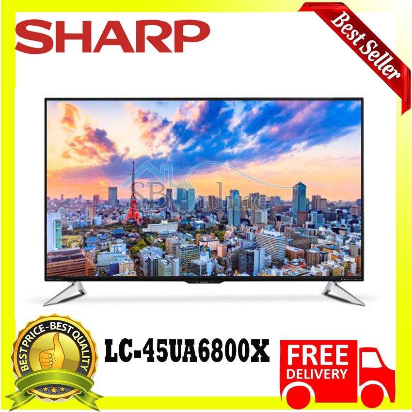 TV LED SHARP LC-45UA6800X