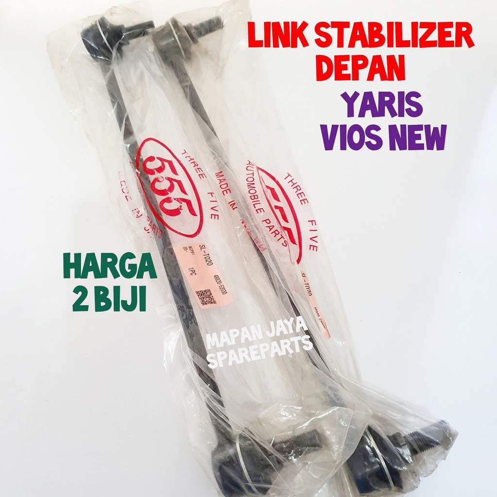 LINK STABILIZER DEPAN TOYOTA YARIS VIOS NEW 555 JAPAN