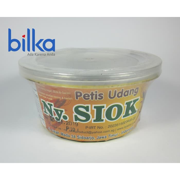 

PETIS UDANG NY. SIOK 250g