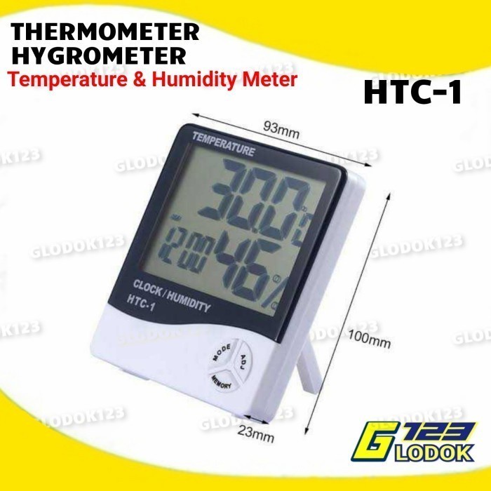 Thermometer Suhu Temperature Hygrometer Humidity