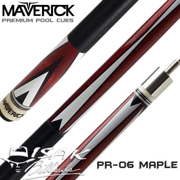Maverick Pool Cue Pr-06 - Premium Maple Stick Billiard Stik Biliar Ori