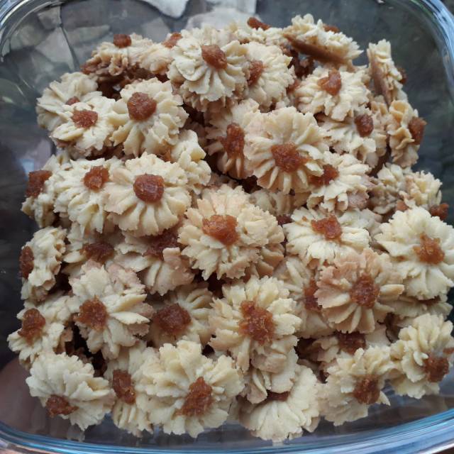 

Kue kering cookies kuker semprit selai nanas