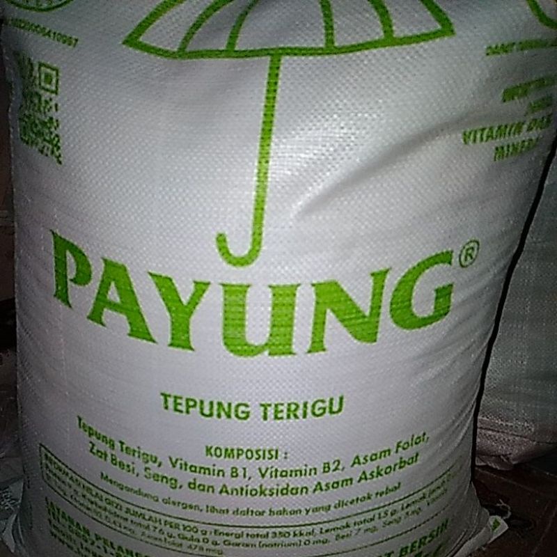 PILIH VARIAN KG Tepung Terigu Payung Bogasari kemasan curah 1 kg dan 1/2 kg