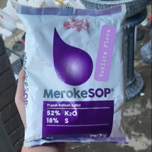 Pupuk SOP Kalium Sulfat 1Kg Kalium Sulfat Murni Tinggi Kualitas Premium