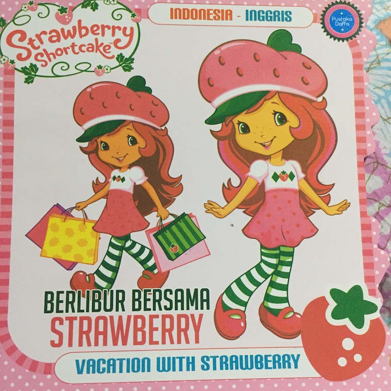 Buku Aktivitas Strawberry Shortcake Bilingual - 2 Buku