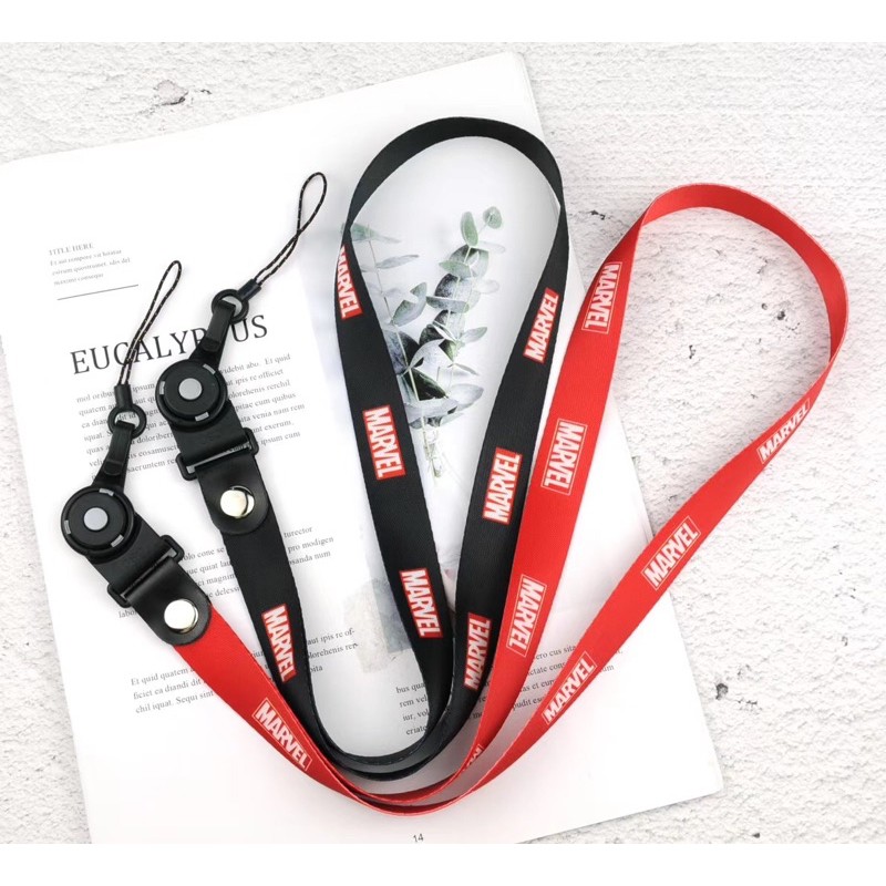 [ Vhieshop ] Tali Gantungan SuperHero Lanyard gantungan Hp
