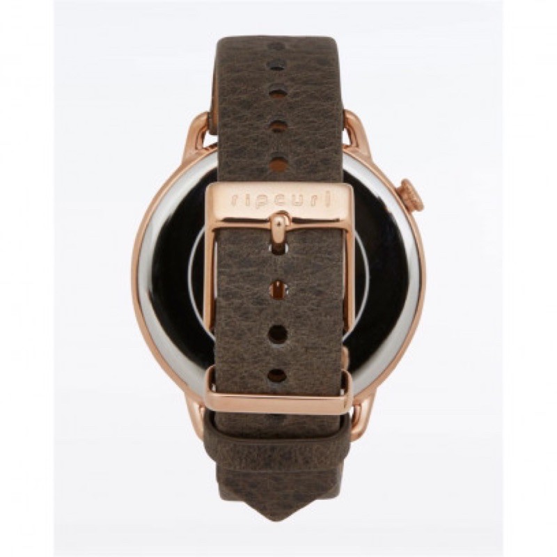 Jam tangan ripcurl wanita super slim rose gold olive original