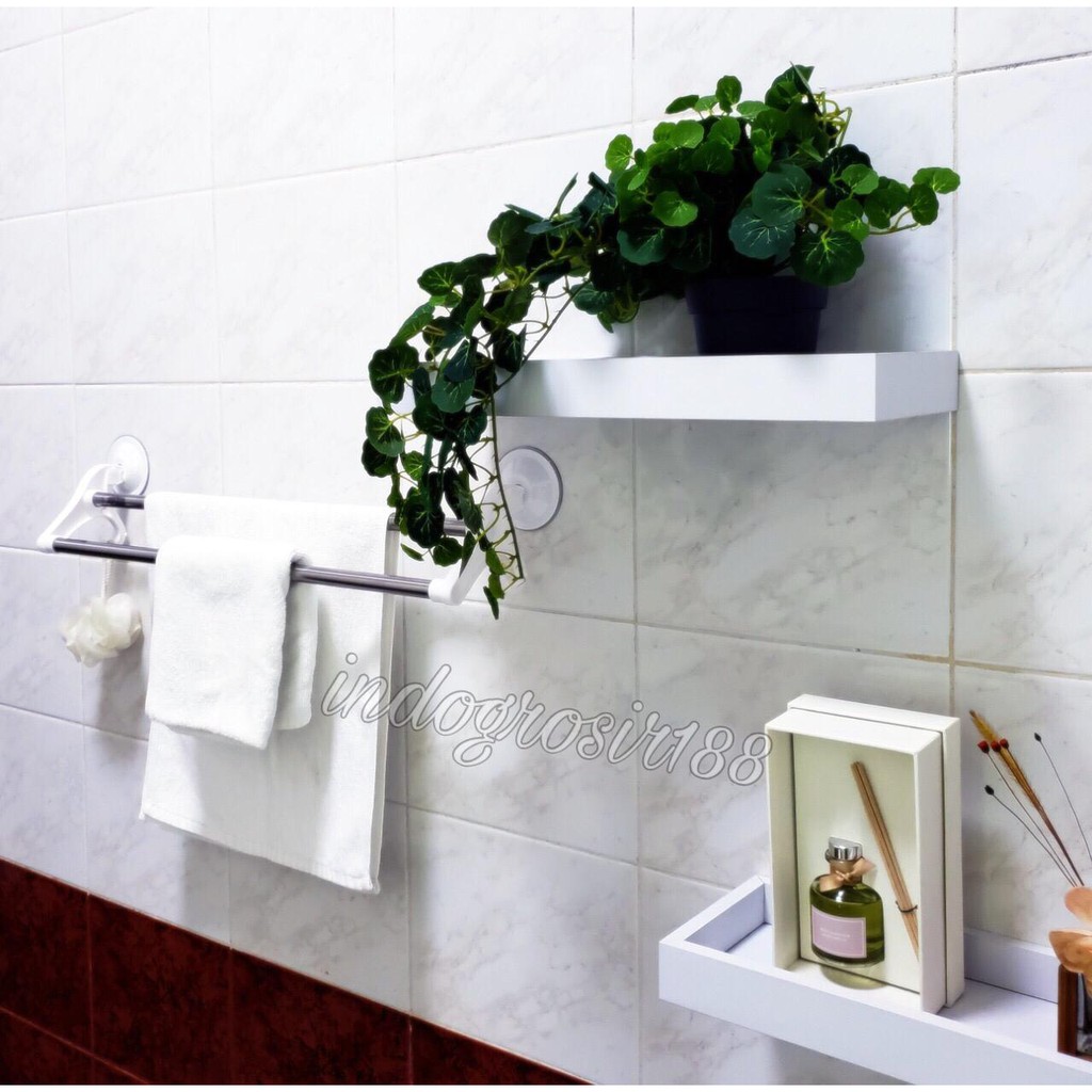 RAK HANDUK TEMPEL DINDING KAMAR MANDI