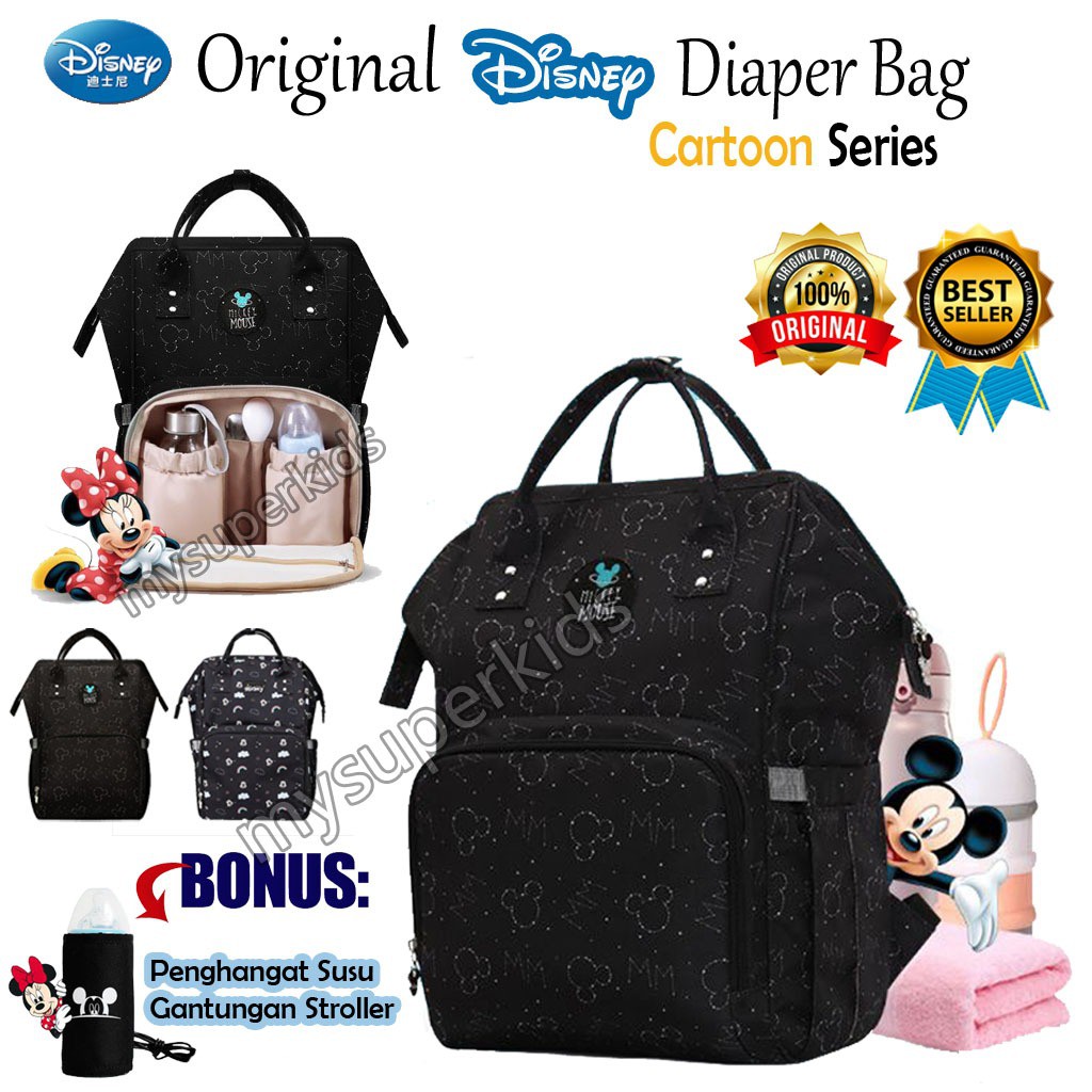 ORIGINAL MICKEY  MOUSE  DIAPER BAG DISNEY CARTOON BAYI 