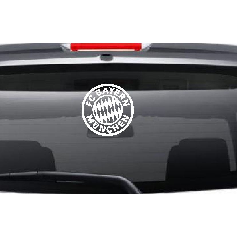 Stiker Mobil Bayern Munchen Klub Bola Munich Kaca Body Car Sticker FC