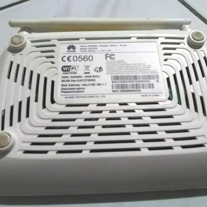 SALE Modem - Router ADSL Huawei scnd type 26700p 4.5g hsdp