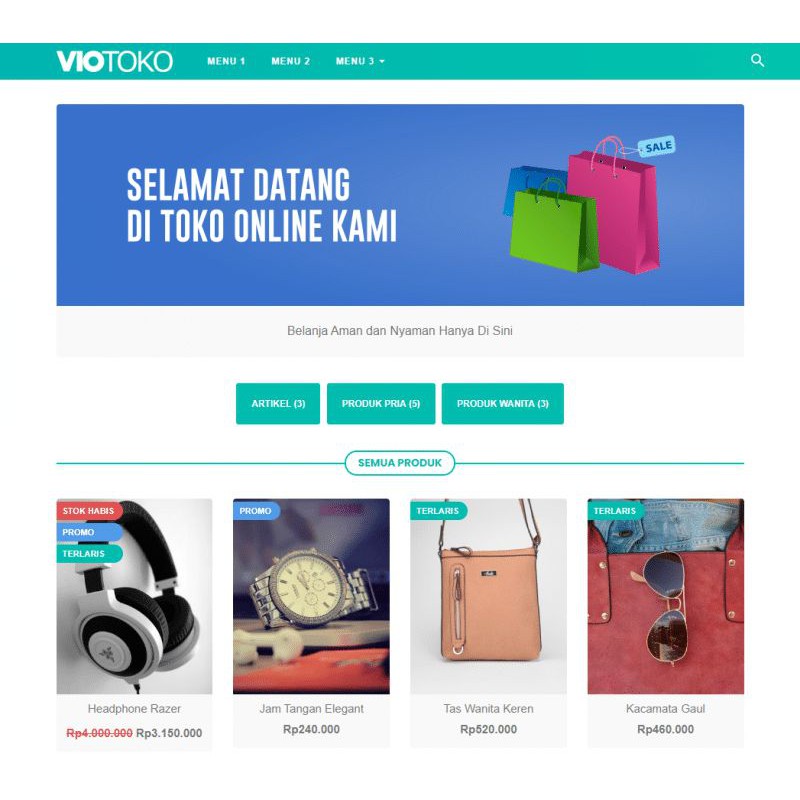 Template Blog Viotoko