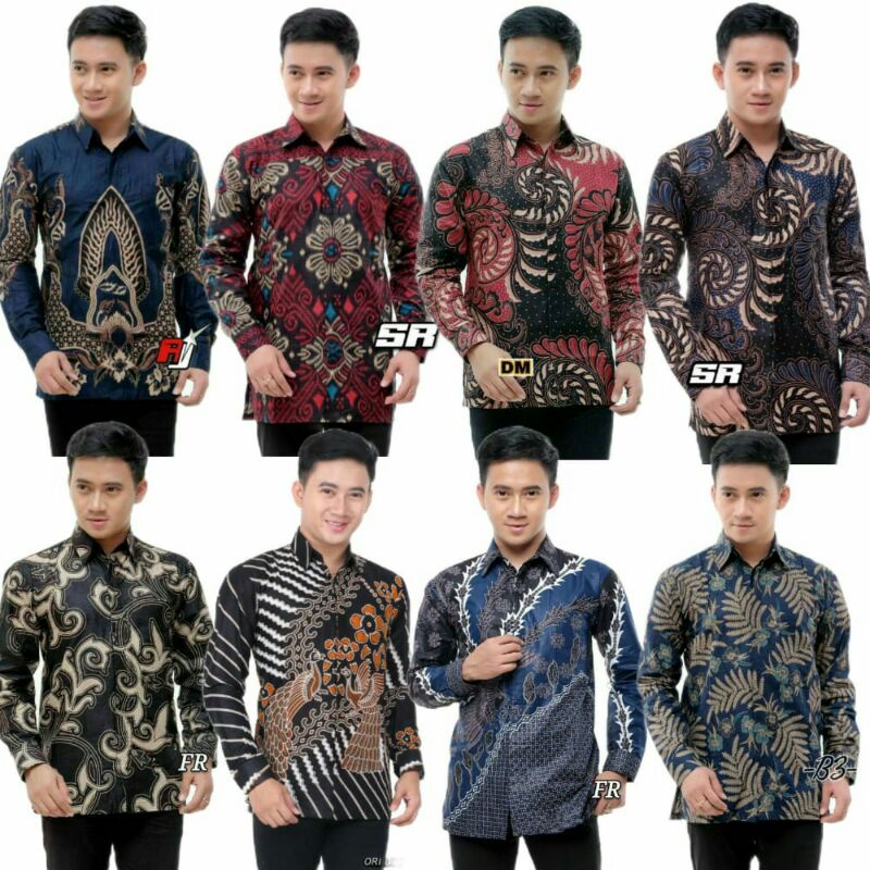 KEMEJA BATIK PRIA BATIK NAKULA TERPOPULER PROMO BIG SALE TERMURAH DI SHOPEE