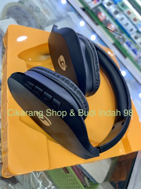 Handfree Headset Earphone Ovleng Bando Bluetooth IH1 Support MMC