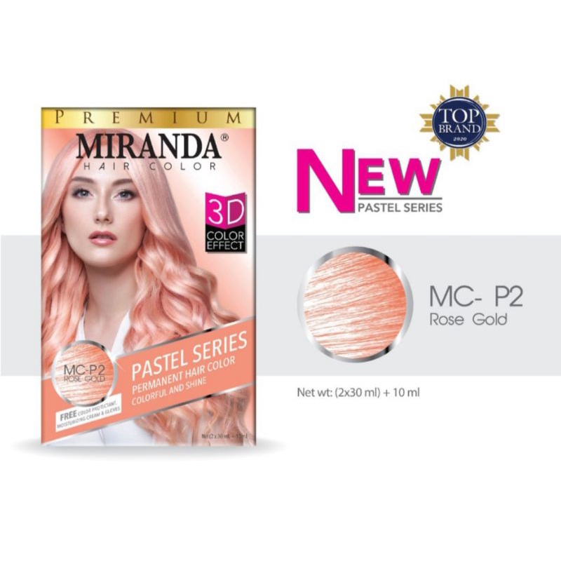 Miranda hair color/pewarna rambut 30ml