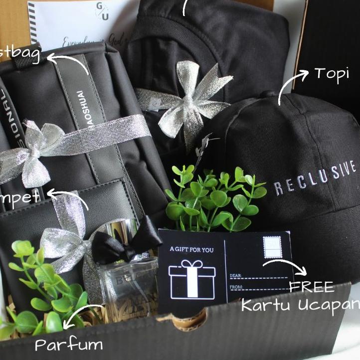 

[IB8] MAN GIFTBOX AESTHETIC/KADO COWOK EXCLUSIVE/BIRTHDAY/GRADUATION 174DSS