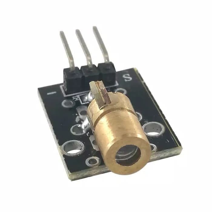 Modul KY-008 650nm 5V 6mm Laser sensor Module