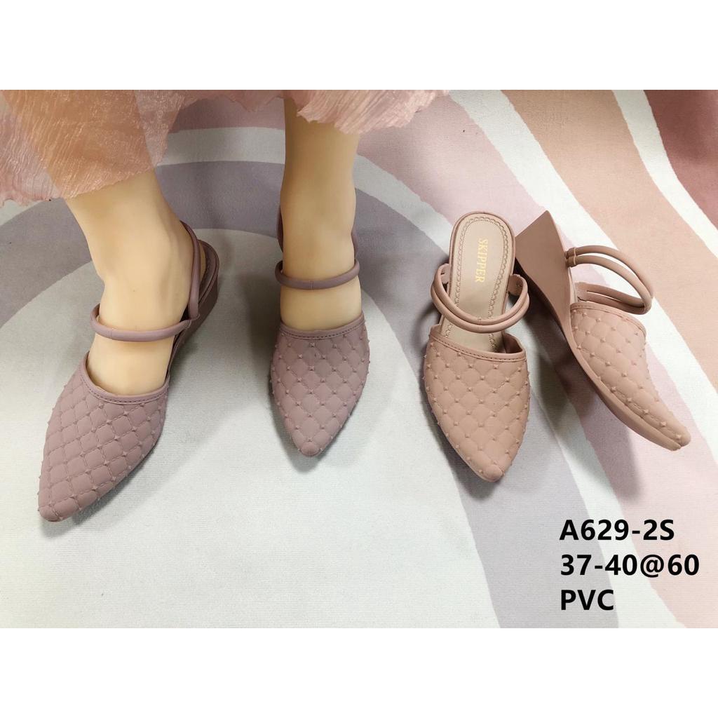 Sandal Slop Tali Wanita Jelly Import Winola Collection A629-1M-2