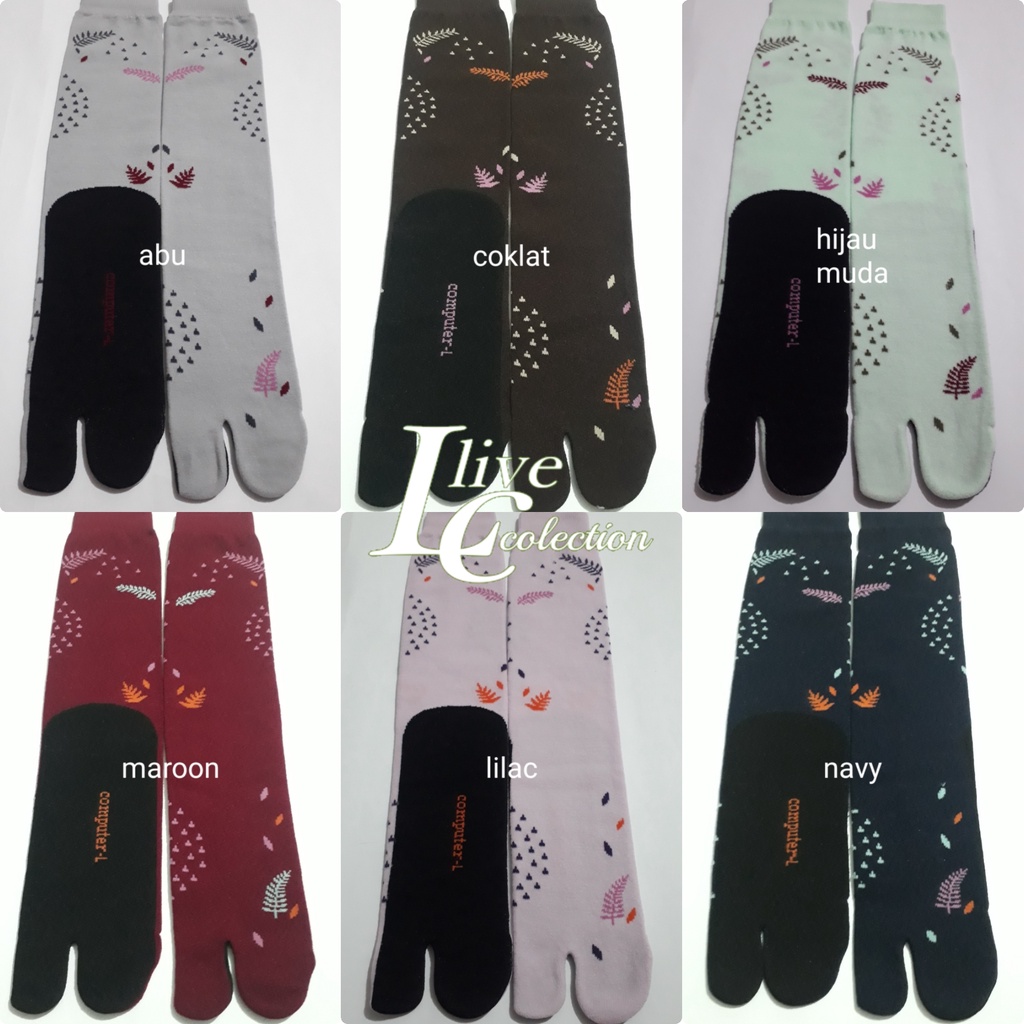 kaoskaki jempol motif/kaos kaki muslimah