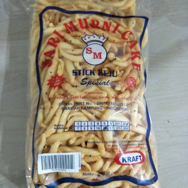 stick keju sari murni bungkus besar 400gr renyah gurih nikmat