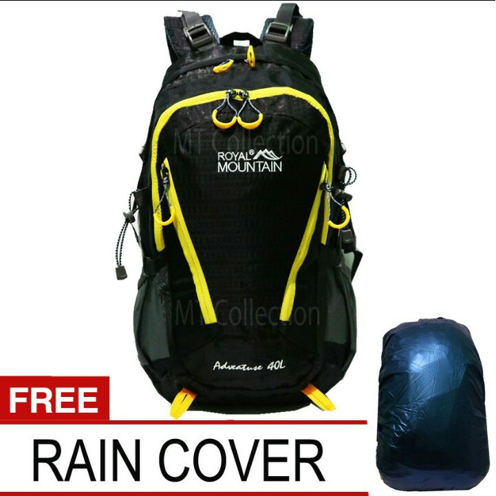 Royal Mountain tas ransel caril pria dan wanita tas punggung original