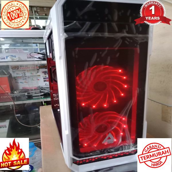 Terlaris CPU - PC RAKITAN GAMING AMD RYZEN 5 2400G RAM 16GB HDD 500GB SSD 120GB