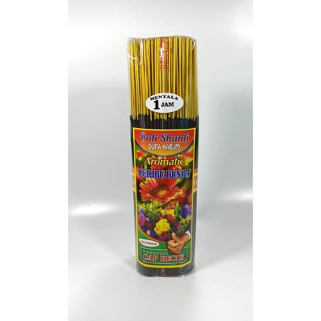 Dupa / Hio Wangi Harum Bali Shanti Cap Becik Seribu Bunga 28 cm 800 gr