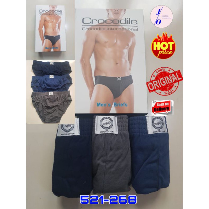 CELANA DALAM PRIA CROCODILE 268/ CD CROCODILE 268 / GROSIR PAKAIAN DALAM MURAH / SEMPAK PRIA