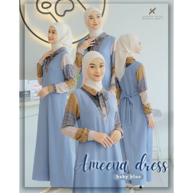 Ameena Dress by Khairin Hijab Official