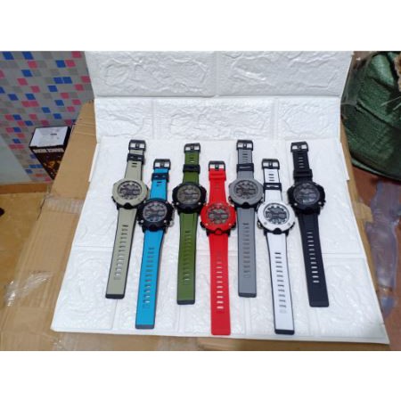 Jam Tangan Pria Kasual Sporty Digital 511 Tali Karet Big Size SS-29