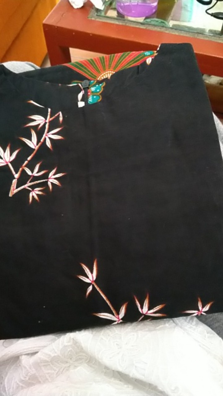 Maura Couple - Sania Ruffle Batik Couple Ori Alkhalis Garansi Termurah Shopee - Couple Kipas