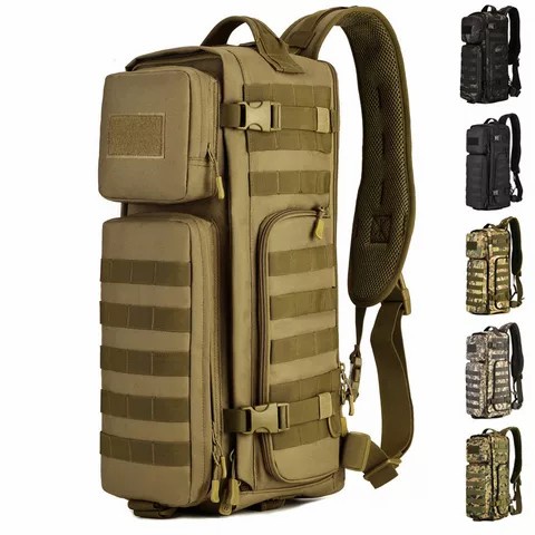 Alan - tas ransel pria outdoor tas bahu militer tas gunung