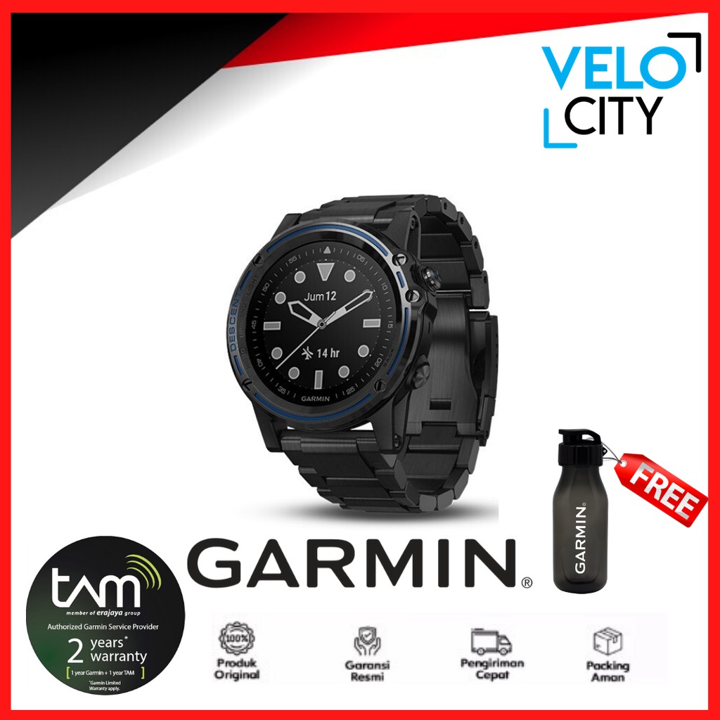 Garmin Descent Mk1 Titanium Band Garansi Resmi TAM 2 Tahun