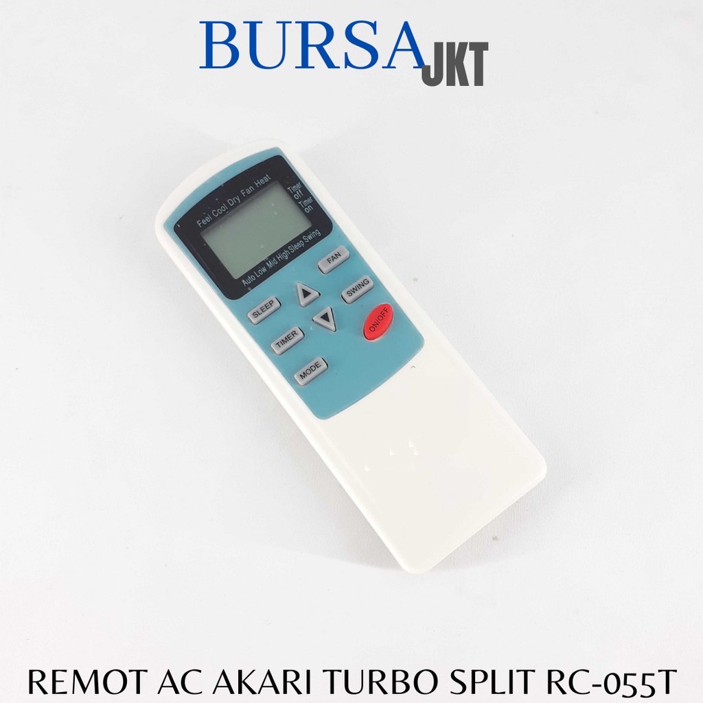 REMOTE AC AKARI TURBO COOL RC-055T SPLIT INVERTER