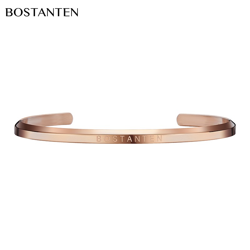 Bostanten - Gelang Unisex Wanita Pria Gelang Titanium Gadis Anak Laki-laki Wanita Pria Gelang