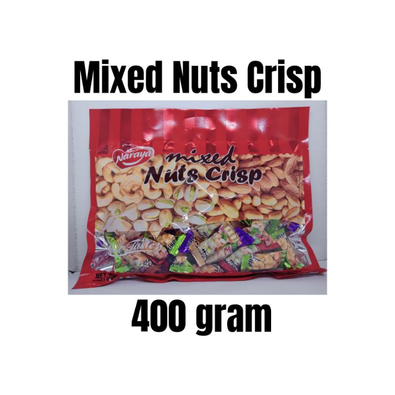 

Mixed Nuts Crisp (400 Gram, 40 Pcs)