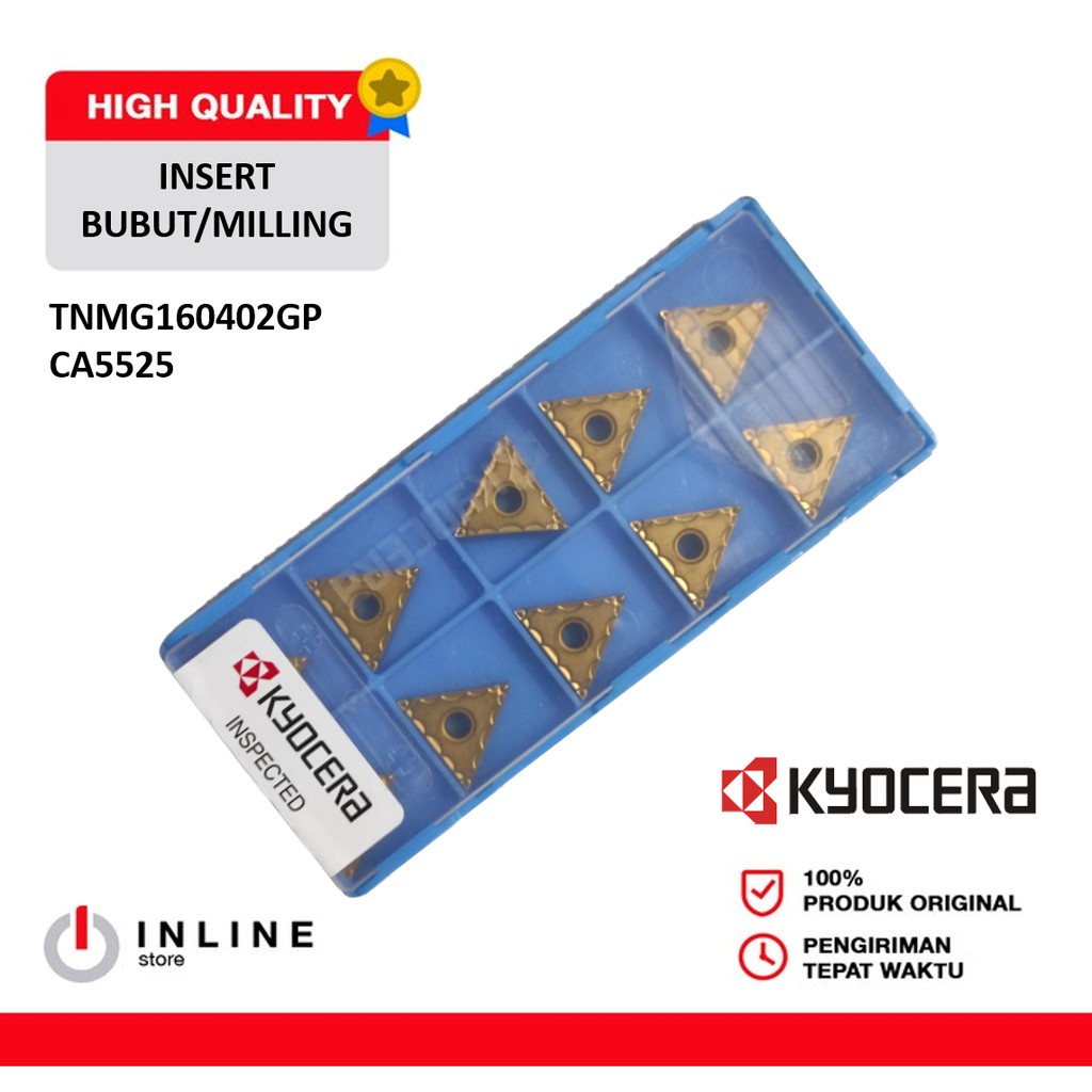 Insert Bubut TNMG 160402GP CA5525 KYOCERA