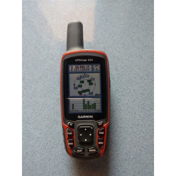 GPS Garmin 62s bekas mulus