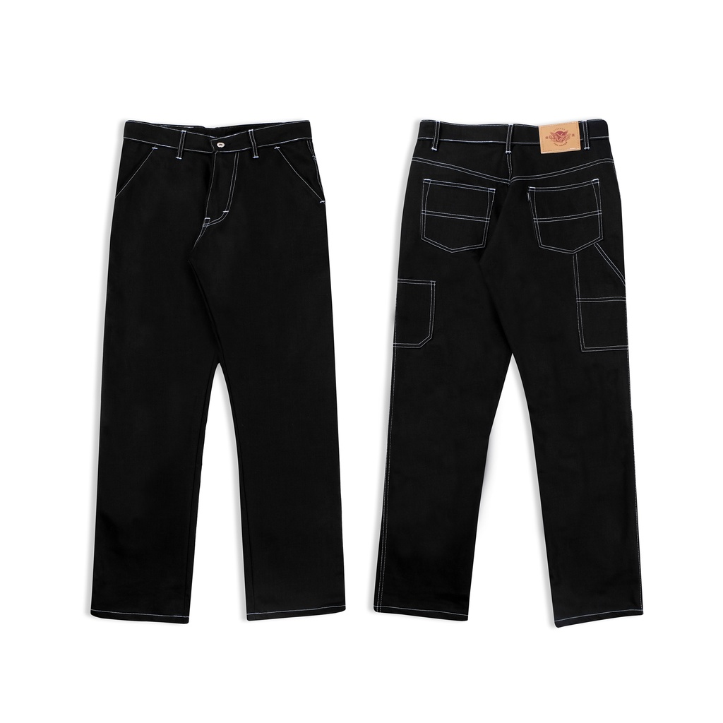 ETERNALWORKS BLUEBLACK CARPENTER PANTS