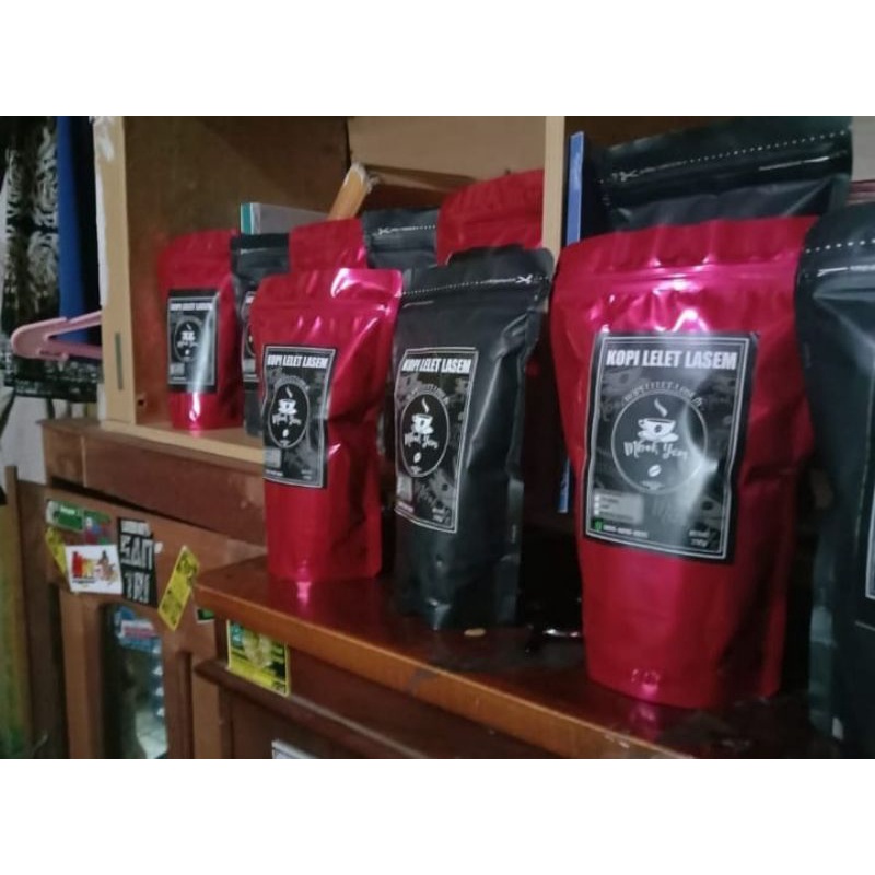 

250 gram [ BAYAR DI TEMPAT ] Kopi lelet, Kopi santri khas lasem rembang