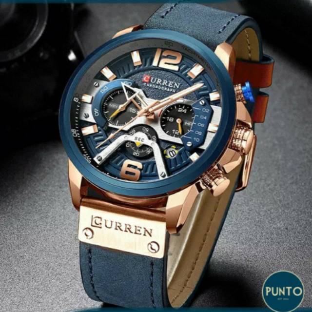 Ori jam tangan pria CURREN Garansi 1 tahun