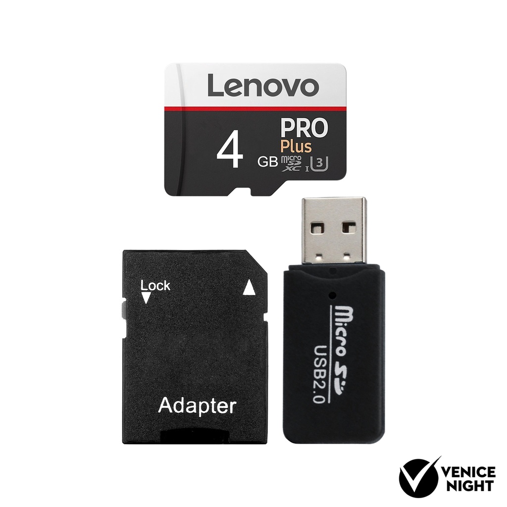 (SC) Kartu Memori TF High Speed Transmisi 4G 8G 16G 32G 64G Untuk Lenovo Micro SD