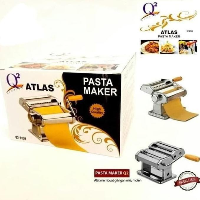 ATLAS Q2 GILINGAN MIE/PISANG MOLEN/PASTA MAKER Q2 STAINLESS STEEL TEBAL