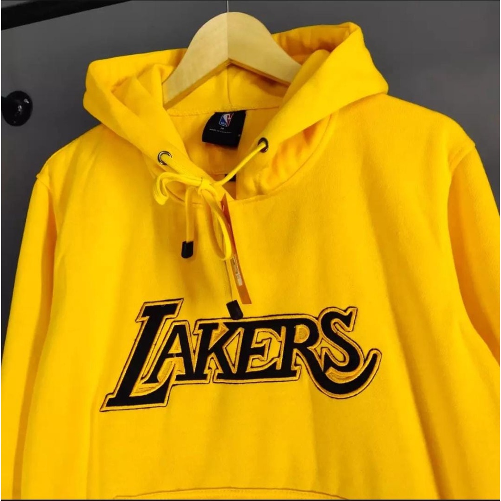 jaket sweater hoodie LAKER pria terbaru/hoodie pria terbaru/sweater pria Premium Pleac Tebal