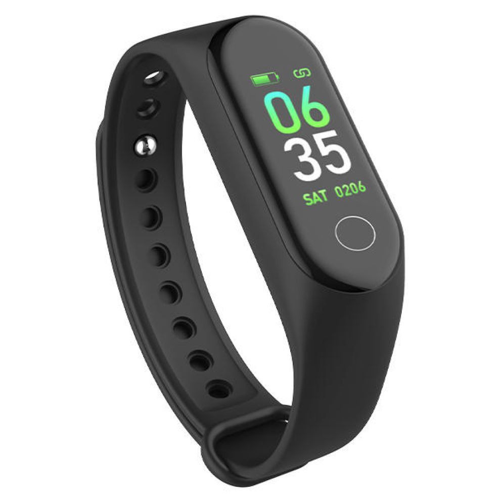 [COD] Smartband  Gelang Cerdas Untuk Fitness Menghitung Kalori l M4 Black Bluetooth ANTI AIR